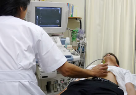 超音波検査（心臓／頚動脈／腹部／甲状腺／上下肢動静脈／乳腺）※要予約